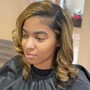 Sew in/ leave out