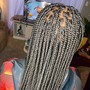 Small Knotless Braids