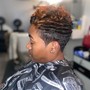 Relaxer and style and cut