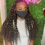 Prelooped Crochet Braids