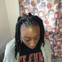 Full loc maintenance(Two strand twist short hair