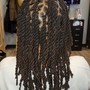 Small Kinky Twist, Nubian, Spring or Afro Twist