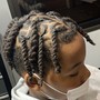 Kid's locs full head