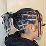 6 feed in Cornrow Braids