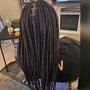 Waist length extension for JUMBO or LARGE braids