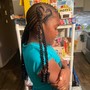 Small knotless Braids