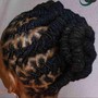 360 Illusion Crochet (Able to wear in high bun)