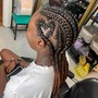 Simple braid styles (feedin braids)