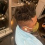 Loc Extensions High Top  fade style