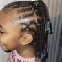 Cornrows with designs