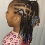 Cornrows with designs