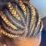 Zig Zag cornrows