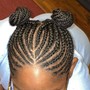 Kid's Two Braids