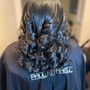 Shampoo and blow out no style