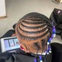 4 Feed-In Braids