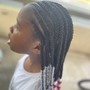 Kids Box braids (Medium)