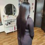 Ponytail Glue in Extensions using high grade synthetic hair.