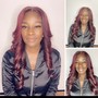 Sew-in/Wash and set