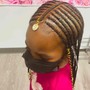 Kid's Braids (own hair) $60