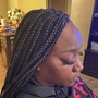 Goddess knotless  Braids (M)