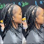 Box Braids ( KNOT/ KNOTLESS )/ Marley 2 strand,  Boho , crochet styles