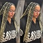 Box Braids ( KNOT/ KNOTLESS )/ Marley 2 strand,  Boho , crochet styles