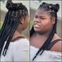 Box Braids ( KNOT/ KNOTLESS )/ Marley 2 strand,  Boho , crochet styles