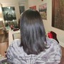 Sew-in maintenance+closure repositioning