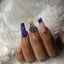 Nail Piercing with Charms (per nail)