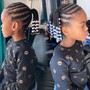 Kid’s Jumbo Knotless Braids (12 & Under)