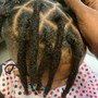 NO WEAVE Cornrows for little kids