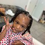 NO WEAVE Cornrows for little kids