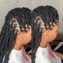 2 Feed In Braids