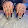 FULL SET V CUT/FRENCH NAILS SHORT-XL LENGTH