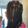 Crochet Braids SEW-IN with LEAVEOUT