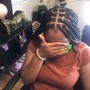 Braid down wig install