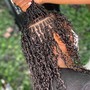 Large Knotless Box Braids