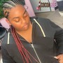 Goddess Box Braids Small