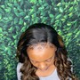 Full Weave with closure and curl