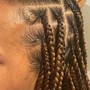 Small knotless  Braids