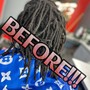 Men’s Partial Loc Extensions [Crochet Method] (NOT PERMANENT)