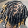 Men's Twist or Box Braids (Full Head)