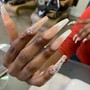 Gel deep French tip Manicure