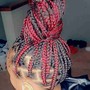 Med Knotless Braids