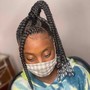 Kid's box/Knotless  Braids