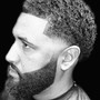 Edge up!!! Beard only (w) razor an Air brush !