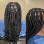 Large Knotless Braids