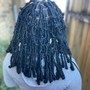 Retwist up to mid back