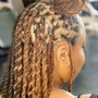 Loc detox retwist and style