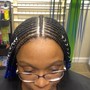 Cornrows ( wig braid down)